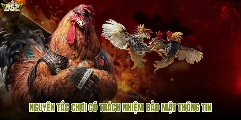 Chơi có trách nhiệm và giữ an toàn dữ liệu